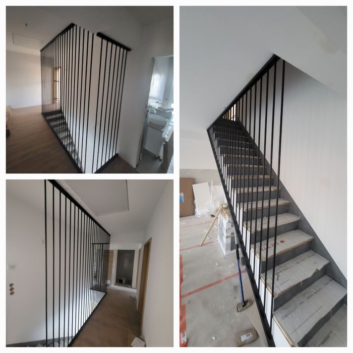 Balustrady metalowe.