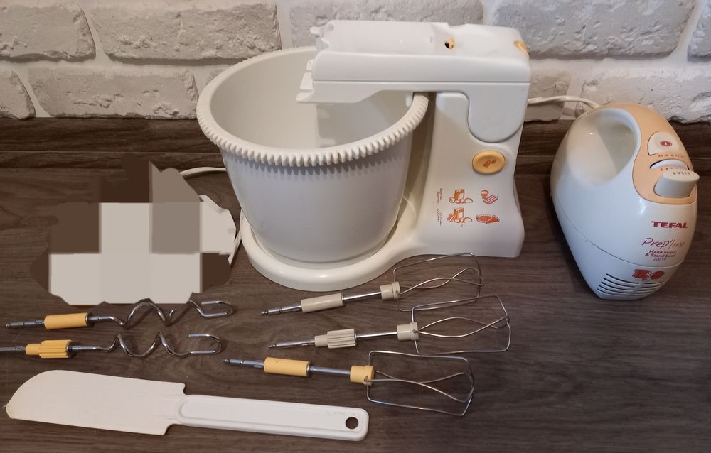 Міксер,тістоміс,миксер,тестомес Tefal 8143! Комплект! Ідеальний стан