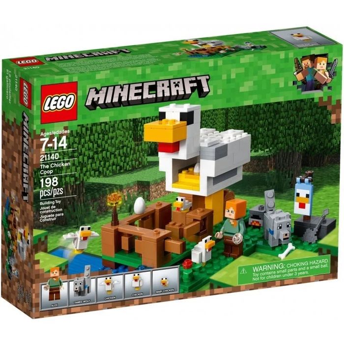 LEGO Minecraft, klocki Kurnik, 21140