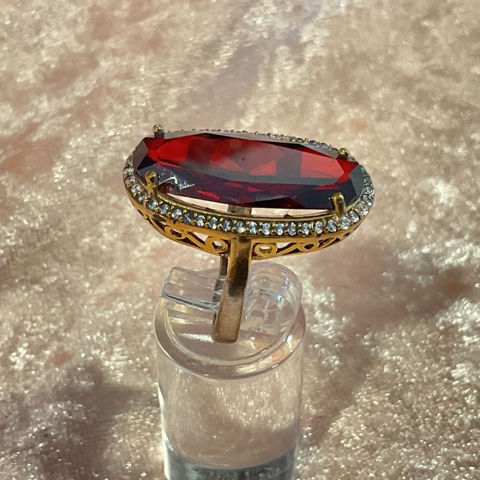 Anel prata 925 com banho de outros T,21 mm/ Mais anúncios abaixo