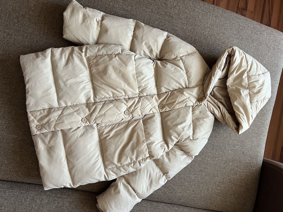 Неймовіний пуховик стьобана куртка для дівчинки Zara