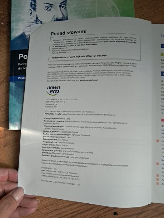 Podręcznik język polski  ponad słowami