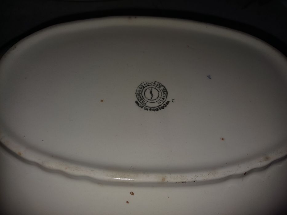 Peças de Louça da Fábrica Real  de Sacavém