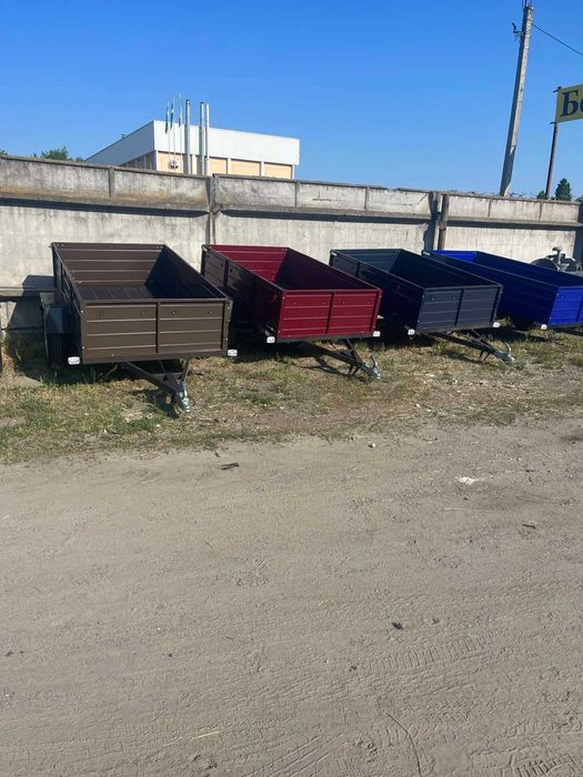 Купити новий причіп 200х130х40! Тент в подарунок. Завод "Дніпро"