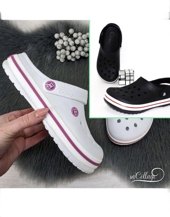 Скидка! Женские 36-41p сабо крокси/жіночі crocs/шлепанци/сланци