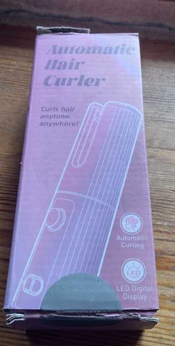 Бездротова автоматична плойка для завивки волосся