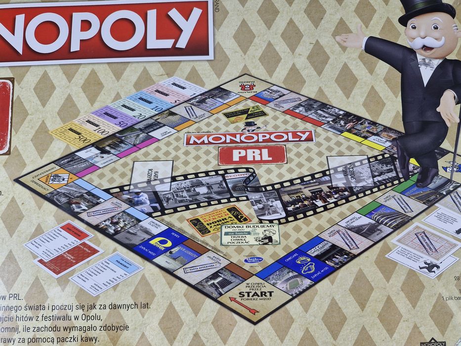 Monopoly PRL Wyjątkowa Gra Rodzinna Planszowa Towarzyska Poznań ...