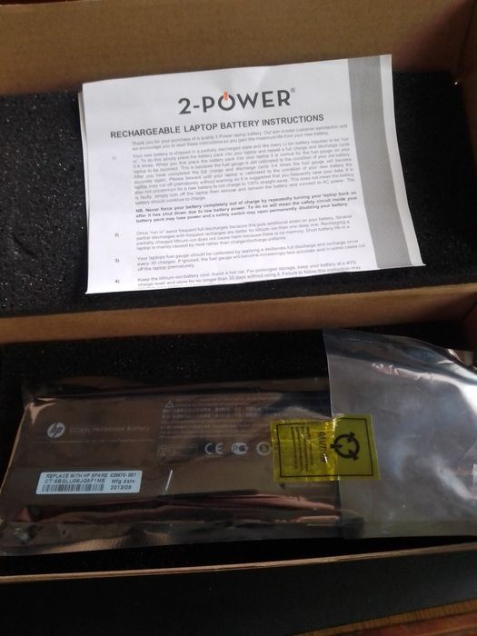 Оригинальная батарея ноутбуков HP