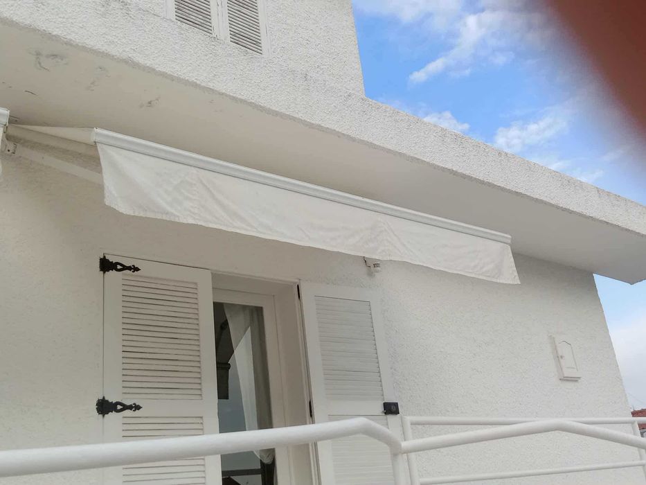 Toldos exterior - Extensíveis manuais...em bom estado de uso