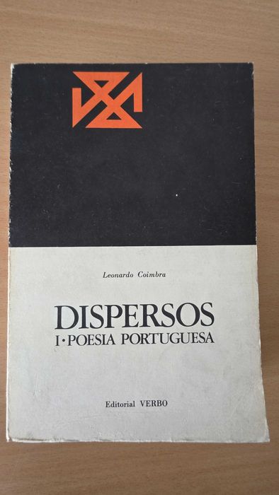 Livro "Dispersos I - Poesia Portuguesa" de Leonardo Coimbra