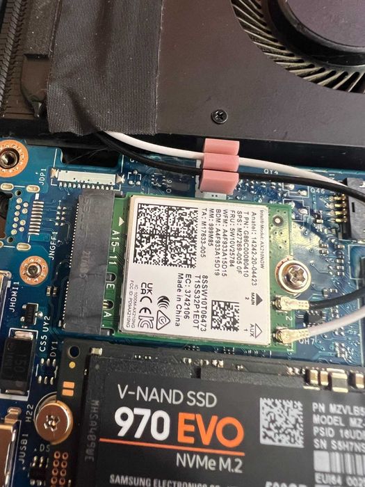 Intel® AX210 [WiFi 6E + BT 5.4] 6Ghz, 160Mhz