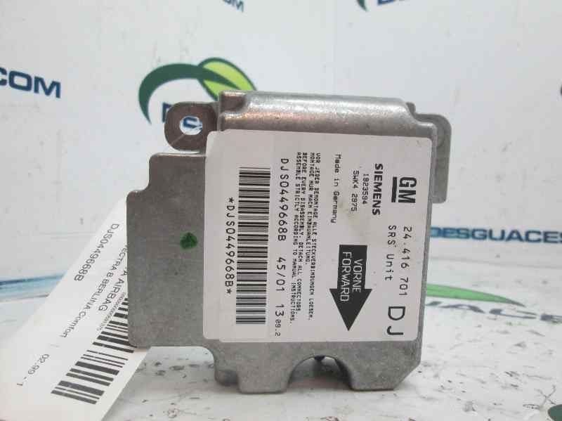 CENTRALINA AIRBAG OPEL VECTRA B 2001 -24416701