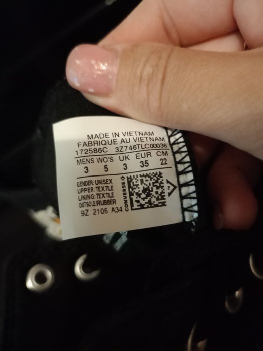 Кеды Converse оригінали  35р