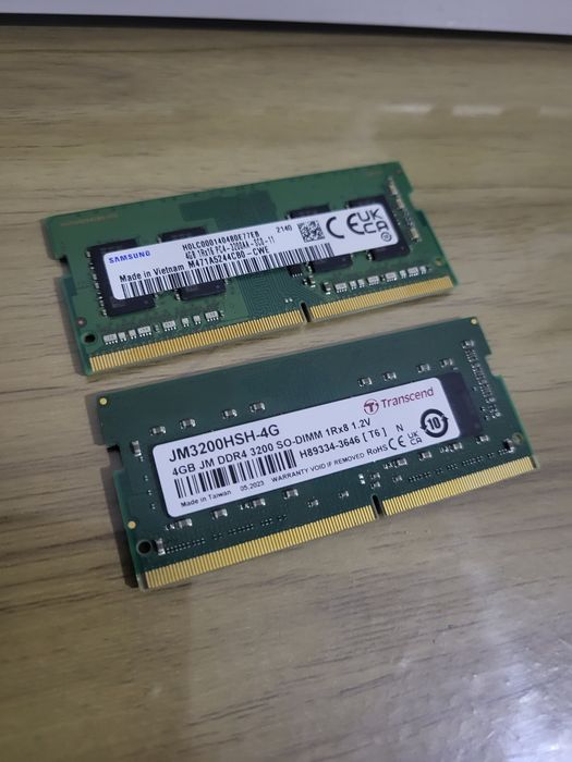 Оперативна пам'ять DDR4 2×4 8gb