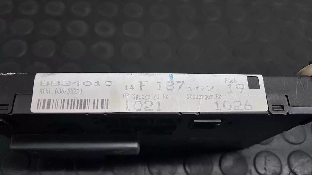 CENTRALINA FECHO MERCEDES-BENZ CLASSE E 2006 -A2118701026