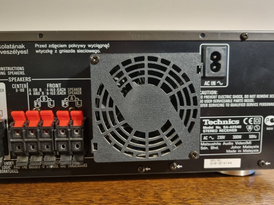 Technics SA-AX540 amplituner 5.1