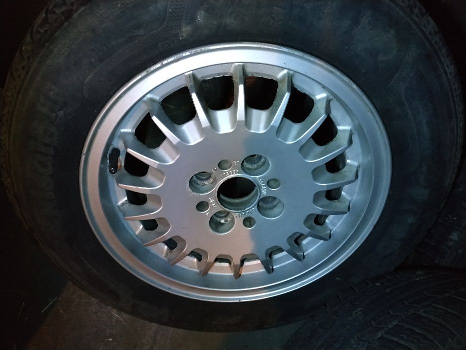 felgi BMW E30 słoneczka 14" 14 cali 5 sztuk 5x6j 4x100 alufelgi koła