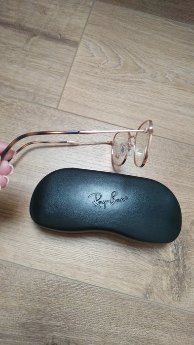 Nowe odprawy Ray-Ban RX 6497 Rose gold