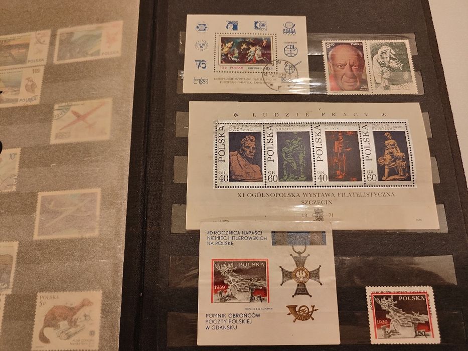Klaser ze znaczkami 1965 - 1990, PRL, CCCP