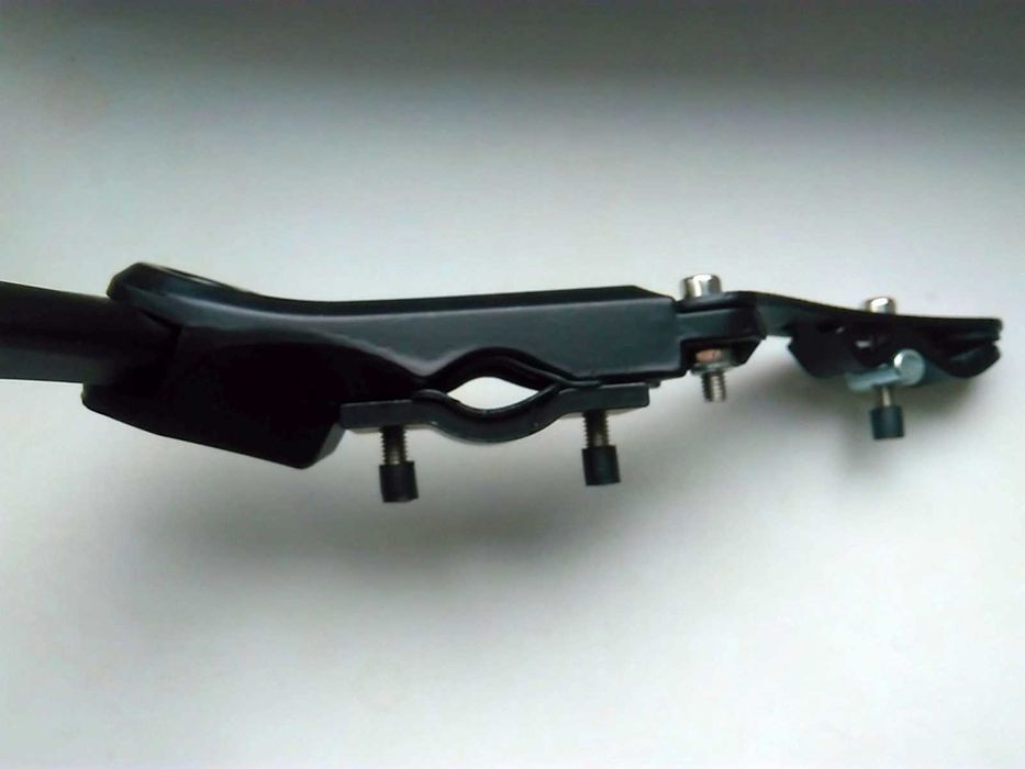 Подножка алюминиевая на перо рамы 26-28-29" телескопическая/выдвижная