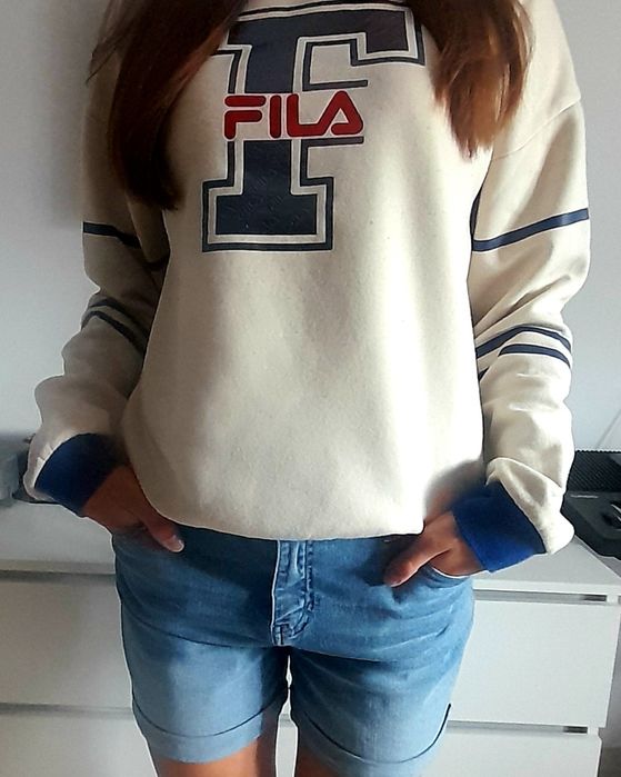 Bluza Fila kremowa 36