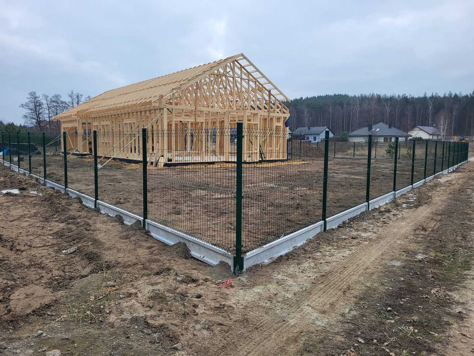 Montaż Ogrodzeń Leszno 5 LAT GWARANCJI Fundament. Panel/Żaluzje.