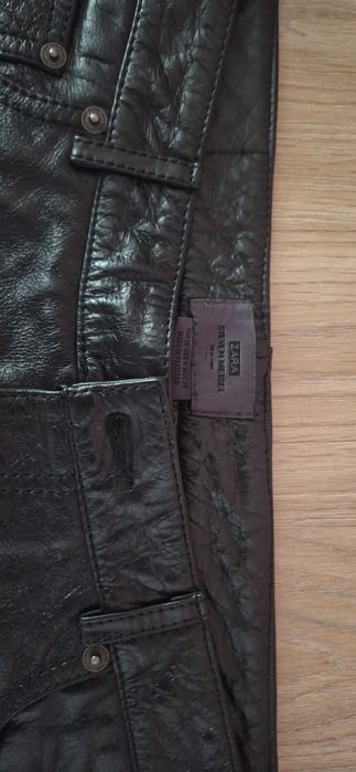 Шкіряні шорти Zara x Steven Meisel (Limited Edition), розмір S / 36