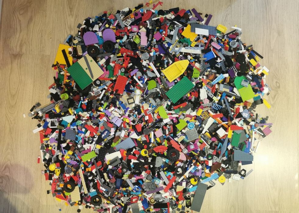 Lego na wagę oryginalne