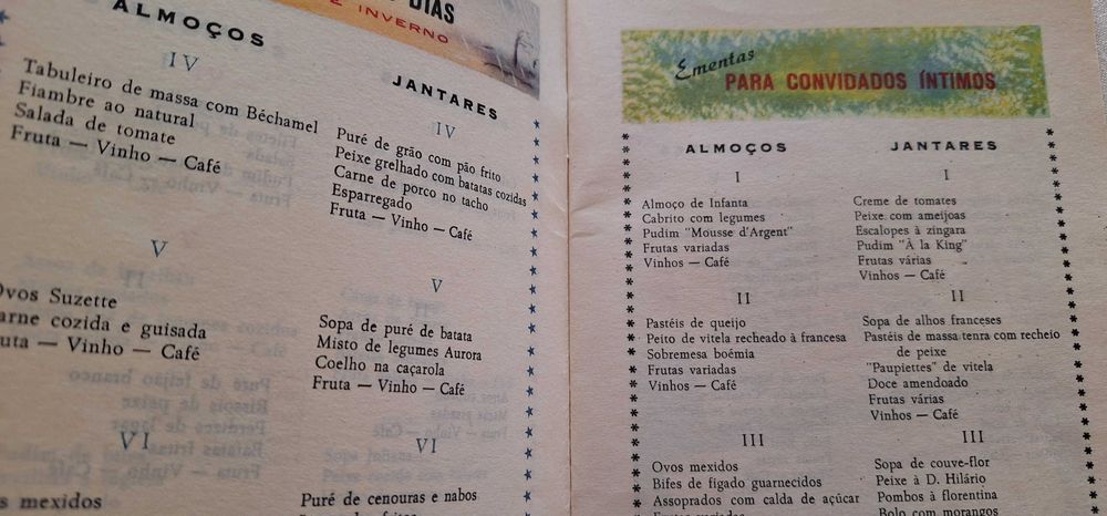 5 Livros receitas Berta Rosa limpo - Margarina Chefe VINTAGE