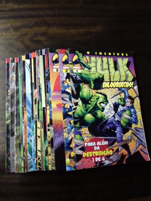 Coleção de 20 volumes Jornal de Noticias/Devir - O Incrível Hulk