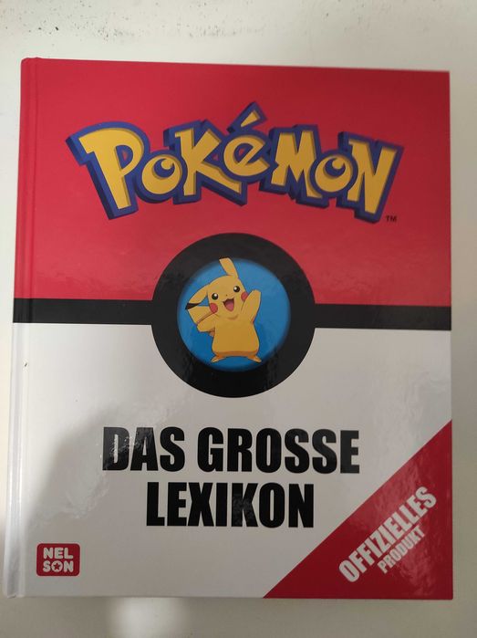 Leksykon o pokemonach w języku niemieckim.