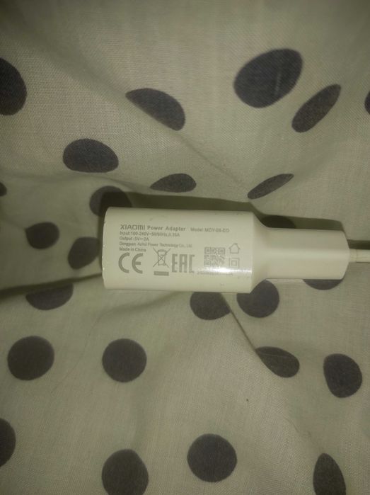 Оригинальный блок зарядки Xiaomi 10W (5V/2A) MDY-08-EO, б/у