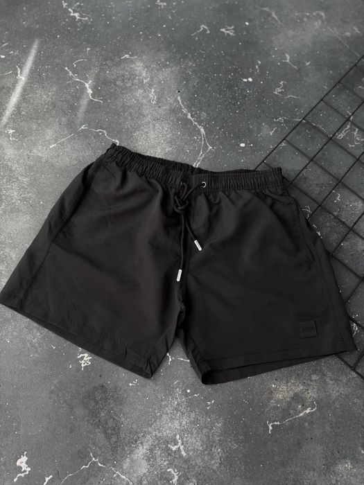 Купальні шорти Hugo Boss з ефектом у воді / Пляжні шорти Хуго Босс у чорному кольорі!