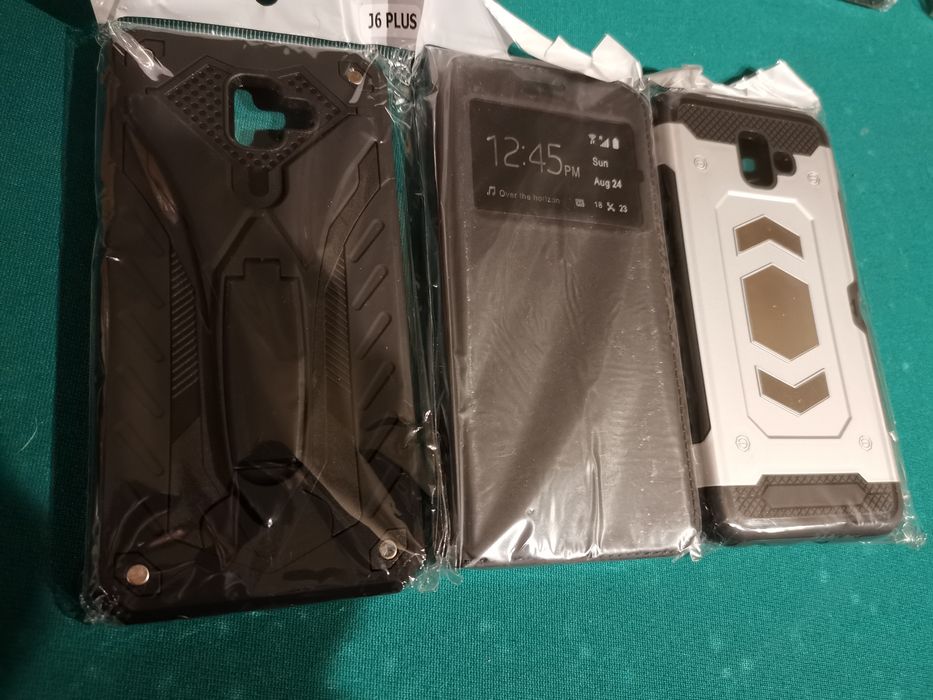Komplet 3 sztuk etui case plecki do Samsung Galaxy J6 plus 2018
