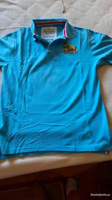 pólos variados L e XL