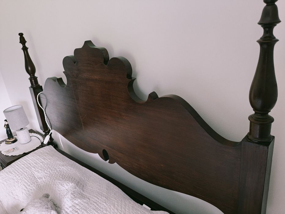 Mobília de quarto antiga - conjunto