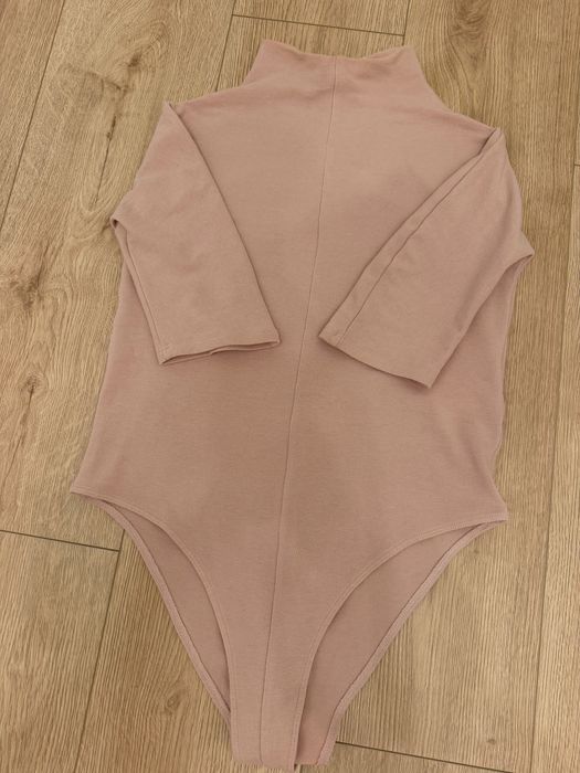 Body ze stójką M Zara pudrowy róż
