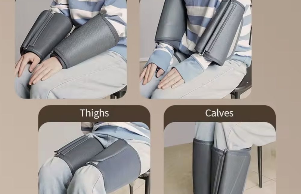 Masażer Stóp Ekskluzywny Premium 4D do Stóp i Nóg z Podgrzewaniem