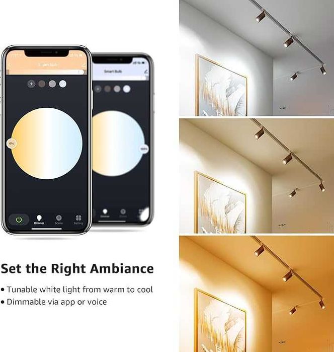 Żarówka Lepro GU10 inteligentna lampa, Wi-Fi
