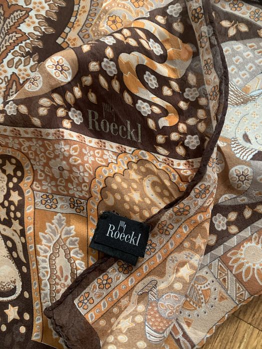 Szal apaszka jedwabna