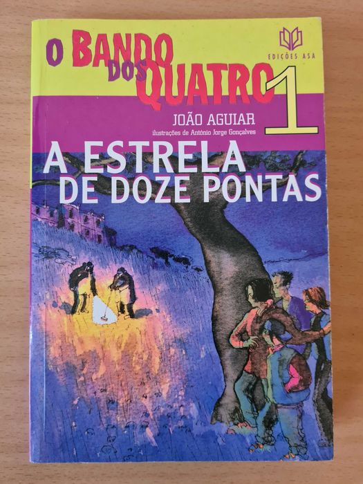 9 livros juvenis da coleção "O Bando dos Quatro" de João Aguiar