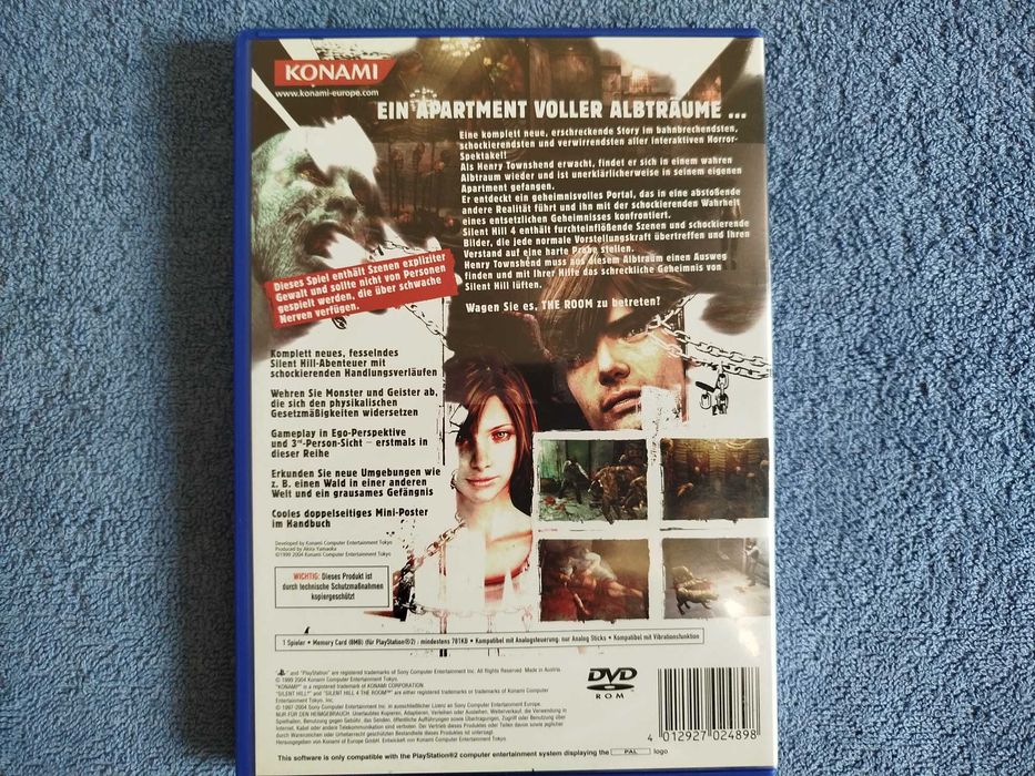 Evil Dead, Forbidden Siren, Silent Hill 4: The Room, Rule of Rose, The Silent Hill Collection