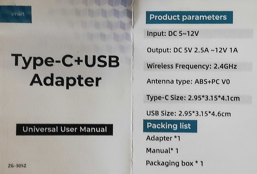 Podwójny adapter USB sterowany Zigbee kompatybilny z Philips Hue, Tuya
