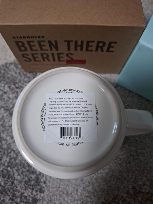 Kubek Starbucks been three series nowy