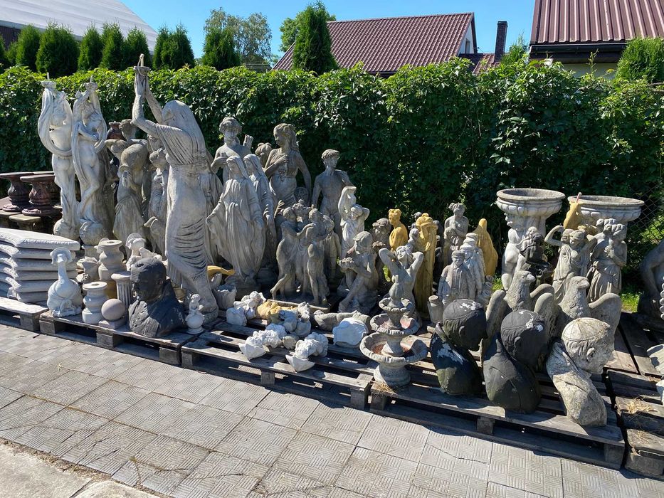 Ozdoby Betonowe, Donice, Figury, Lampy Japońskie Fontanny