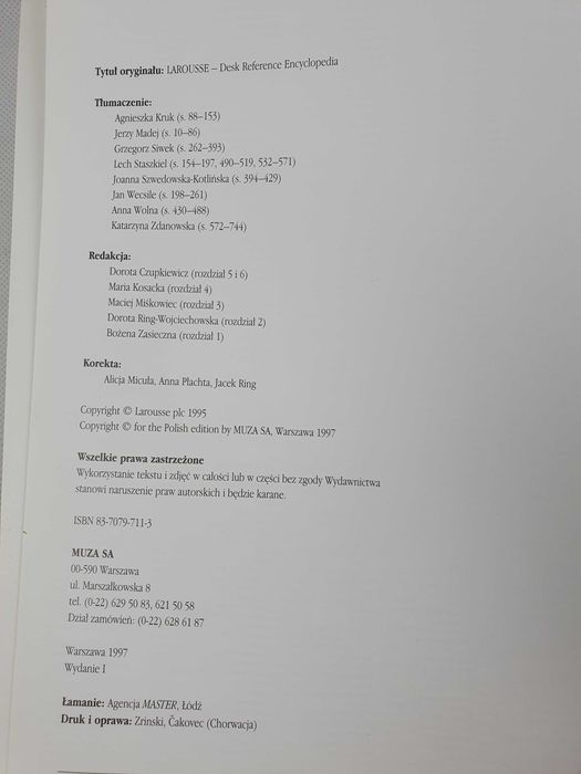 Książka Encyklopedia Uniwersalna