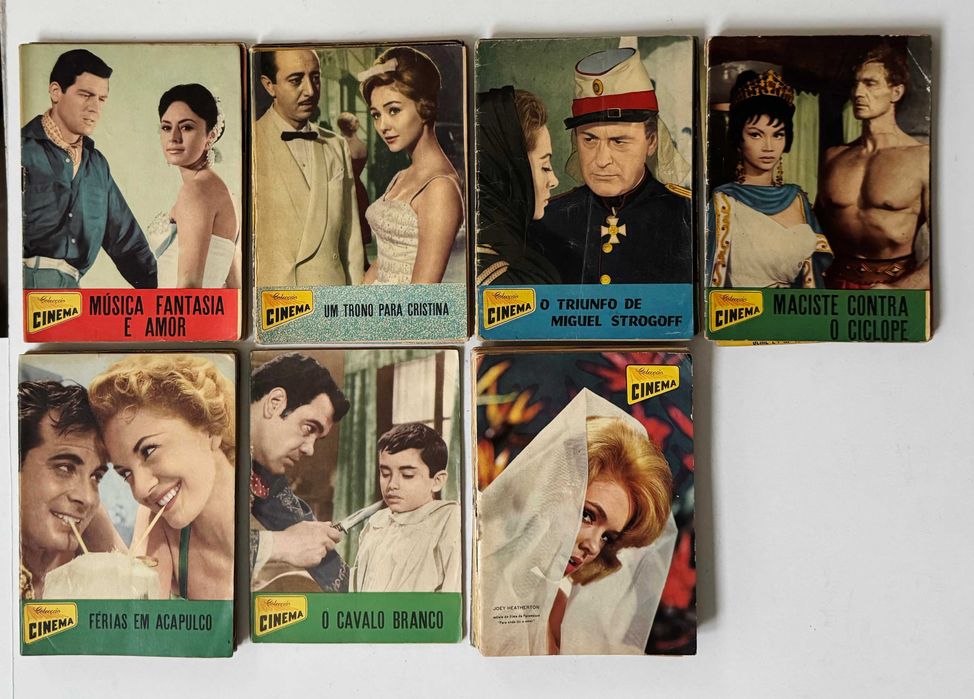 Lote 130 revistas colecção CINEMA. Anos 50/60