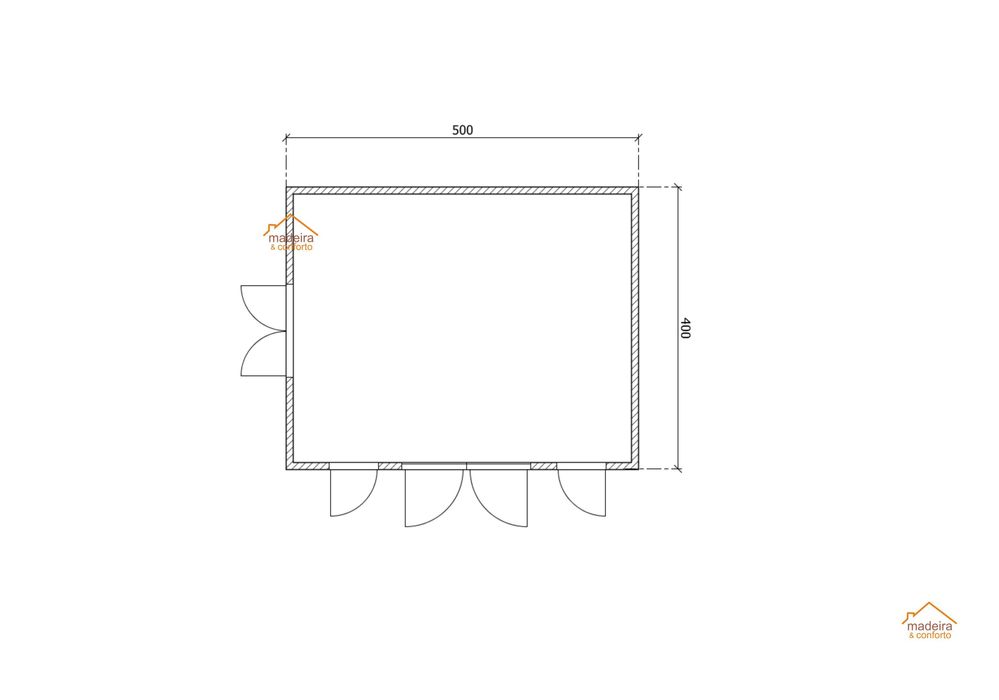 abrigo de jardim / anexo - Madeira&Conforto - abg.14