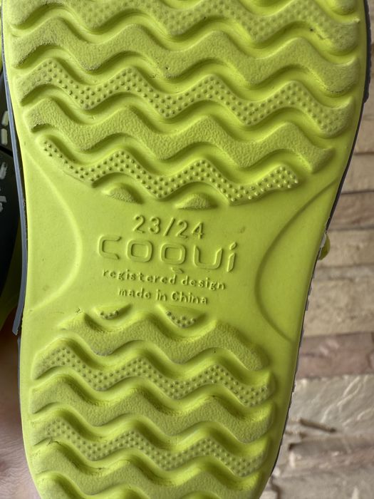 Дитячі крокси яскравого кольру