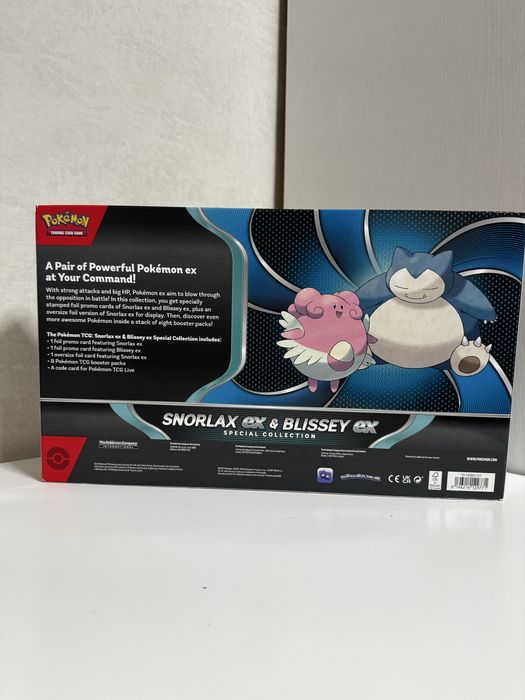 Pokémon TCG Snorlax ex & Blissey ex Special Collection